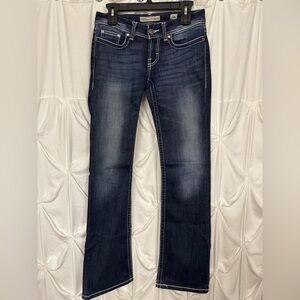 BKE Women's Dark Indigo Boot Cut Jeans Size 26 Long